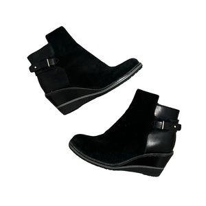 Cole Haan wedge booties size 7